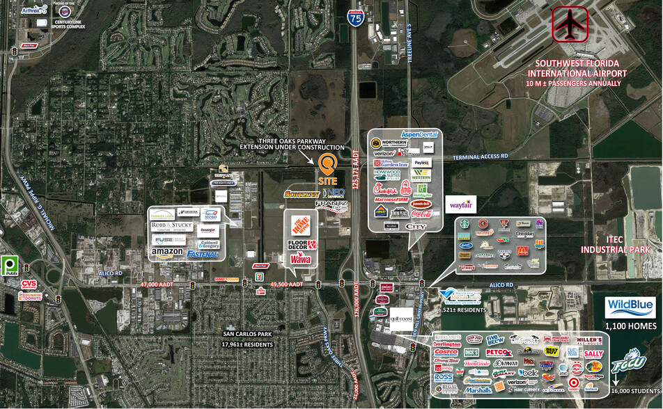 16101 Three Oaks Parkway, Fort Myers, FL en venta - Foto del edificio - Imagen 3 de 4