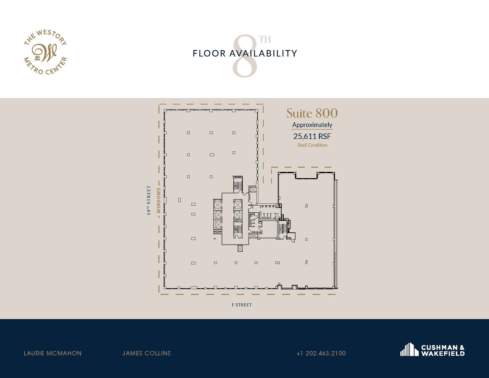 607 14th St NW, Washington, DC en alquiler Plano de la planta- Imagen 1 de 2