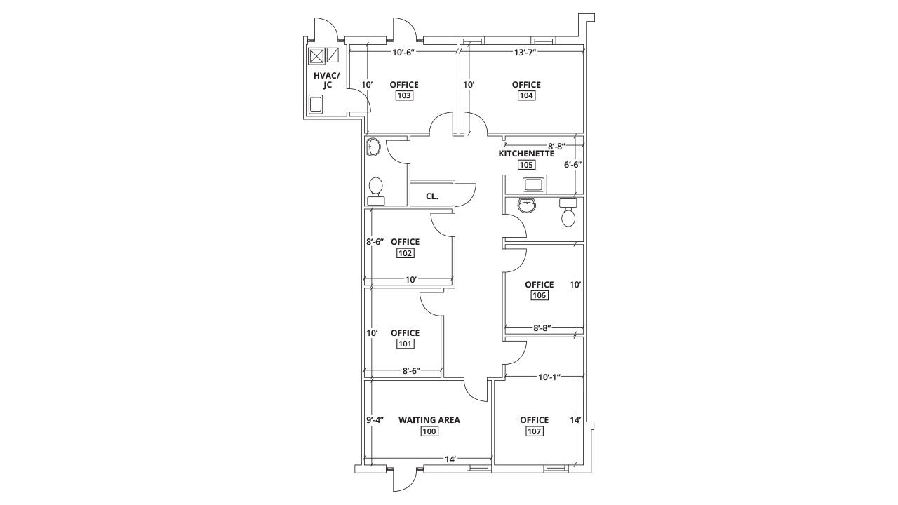 3322 Us Highway 22, Branchburg, NJ en alquiler Plano de la planta- Imagen 1 de 2