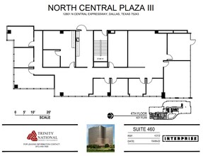 12801 N Central Expy, Dallas, TX en alquiler Plano de la planta- Imagen 1 de 1