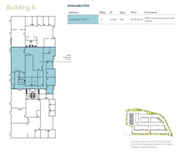 1603-1765 S Main St, Milpitas, CA en alquiler Plano de la planta- Imagen 1 de 1