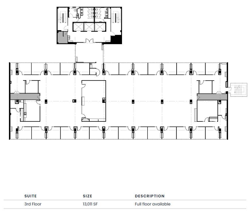 6010 Executive Blvd, Rockville, MD en alquiler Plano de la planta- Imagen 1 de 9