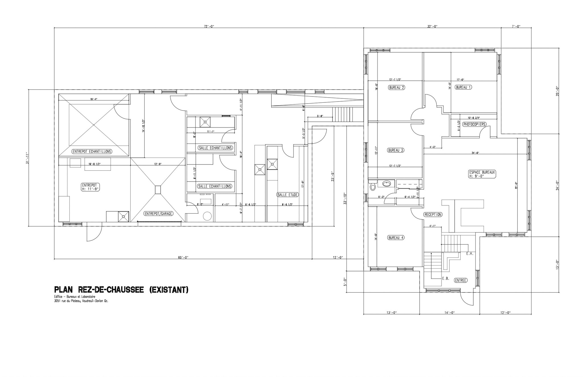 3051 Rue du Plateau, Vaudreuil-dorion, QC en alquiler Plano de la planta- Imagen 1 de 1