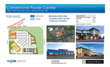 1910-1960 Strachan Rd SE, Medicine Hat, AB en alquiler Plano del sitio- Imagen 1 de 1