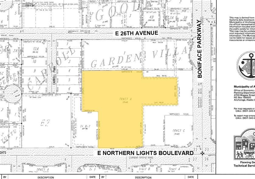 5437 E Northern Lights Blvd, Anchorage, AK en alquiler - Plano de solar - Imagen 1 de 1