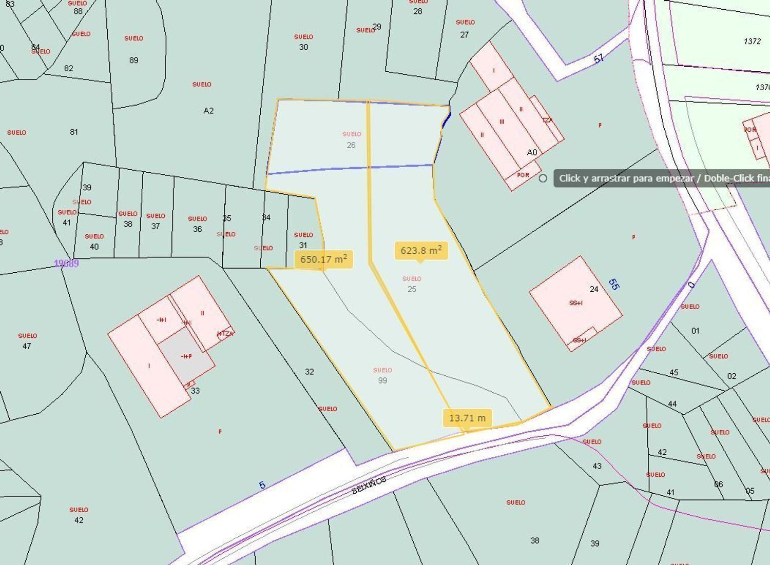 Camiño Seixiños, 9, Poio, Pontevedra en venta Plano de la planta- Imagen 1 de 8