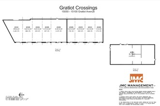 15050-15100 Gratiot Ave, Detroit, MI en alquiler Plano de la planta- Imagen 1 de 2