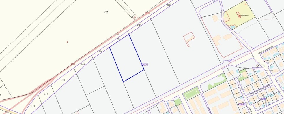 Benicassim, Torreón, Parcela 261, CASTELLÓN DE LA PLANA, Castellón en venta - Plano de la planta - Imagen 2 de 3