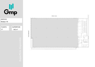 Carrer De Badajoz, 60, Barcelona, Barcelona en alquiler Plano del sitio- Imagen 1 de 1