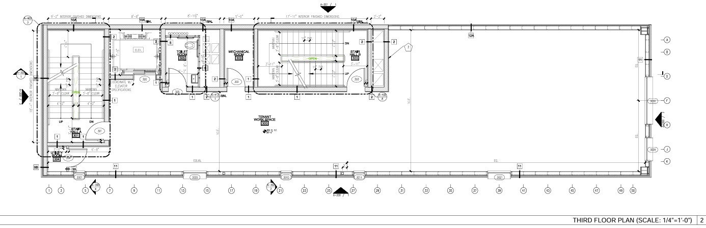 589 11th Ave, New York, NY en alquiler Plano de la planta- Imagen 1 de 3