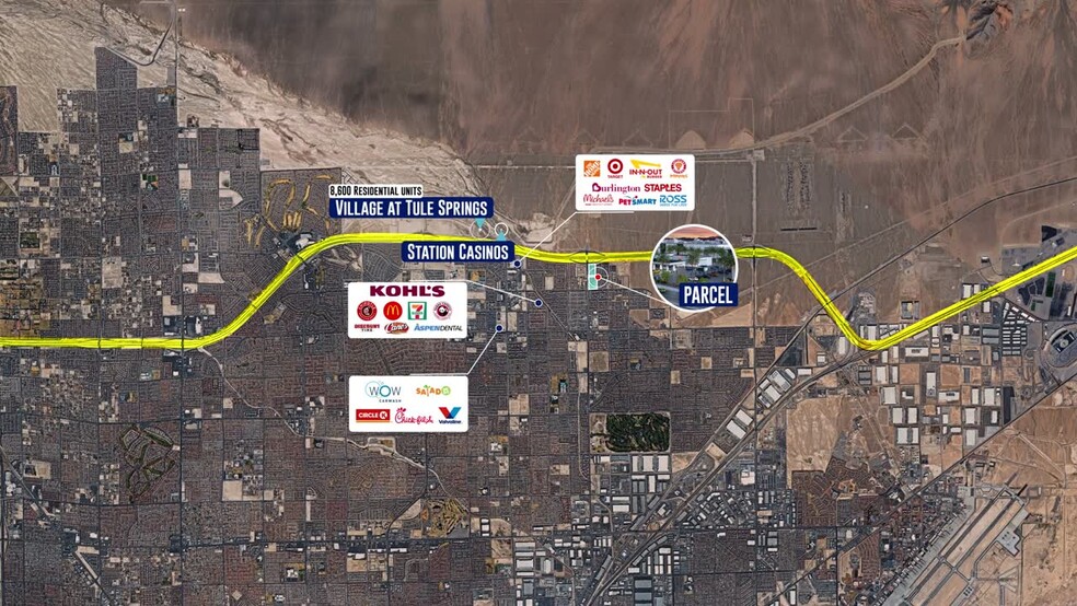 SEC Losee Rd & I-215, North Las Vegas, NV en alquiler - Vídeo de anuncio comercial - Imagen 2 de 4