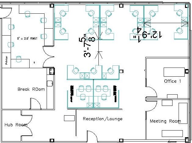 9401 Williamsburg Plaza, Louisville, KY en alquiler - Plano de la planta - Imagen 3 de 3