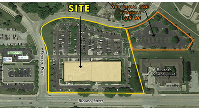 11340 Blondo St, Omaha, NE - VISTA AÉREA  vista de mapa - Image1