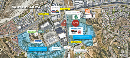 26000 Golden Valley Rd, Santa Clarita, CA - VISTA AÉREA  vista de mapa