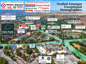 604-630 Lindero Canyon Rd, Oak Park, CA - VISTA AÉREA  vista de mapa - Image1