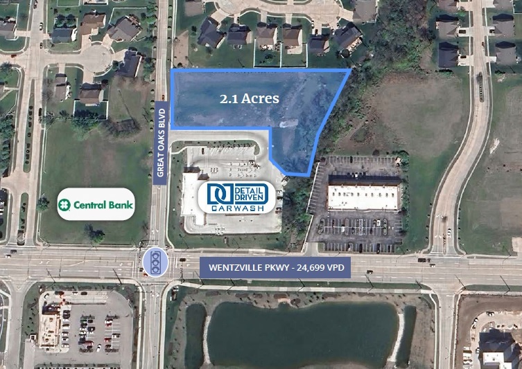 2 Acres Great Oaks Dr, Wentzville, MO en venta - Foto del edificio - Imagen 1 de 3