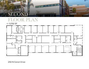 250-256 N Canon Dr, Beverly Hills, CA en alquiler Plano de la planta- Imagen 1 de 1