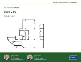 801 Warrenville Rd, Lisle, IL en alquiler Plano de la planta- Imagen 1 de 1