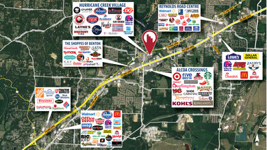 20790 Interstate 30 N, Benton, AR - VISTA AÉREA  vista de mapa