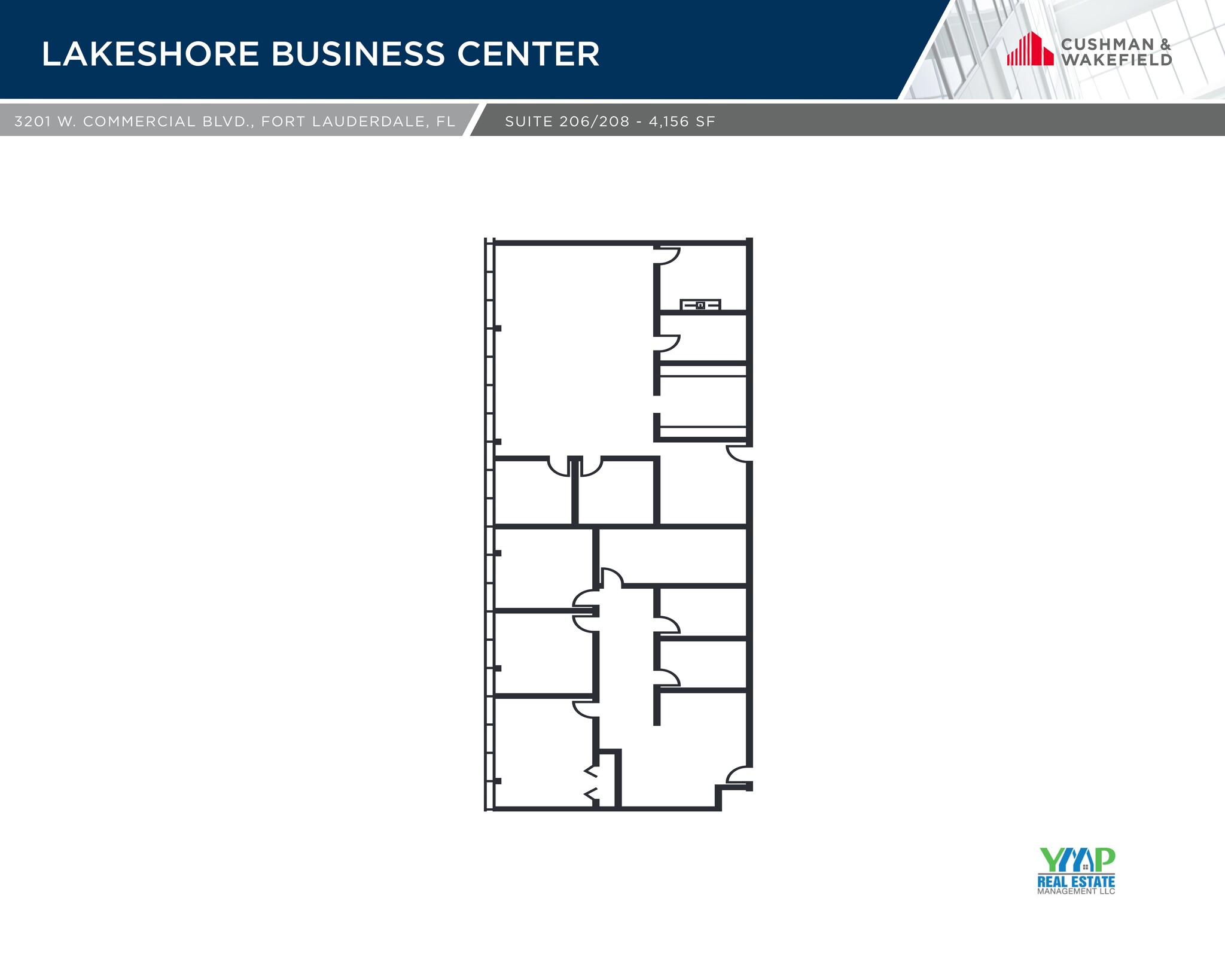 3201 W Commercial Blvd, Fort Lauderdale, FL en alquiler Plano del sitio- Imagen 1 de 1