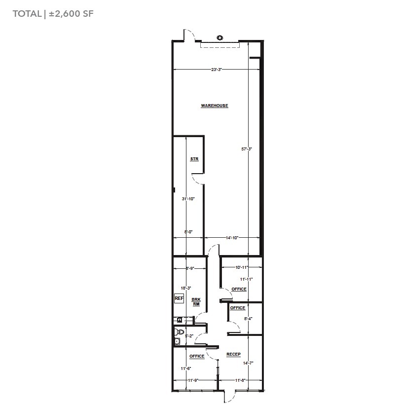 2329 W Mescal St, Phoenix, AZ en alquiler Plano de la planta- Imagen 1 de 2