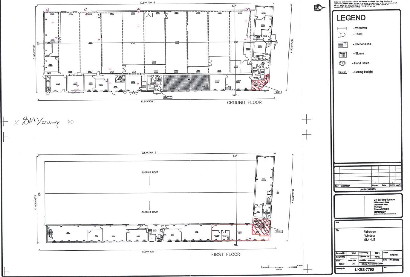 Dedworth Rd, Windsor en alquiler Plano de la planta- Imagen 1 de 1