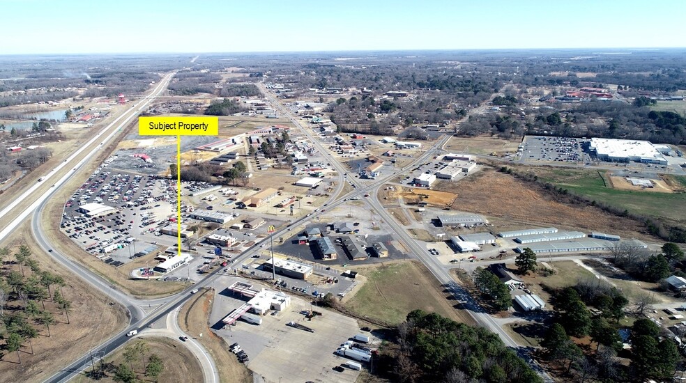 2414 W Center St, Beebe, AR en venta - Vista aérea - Imagen 2 de 5