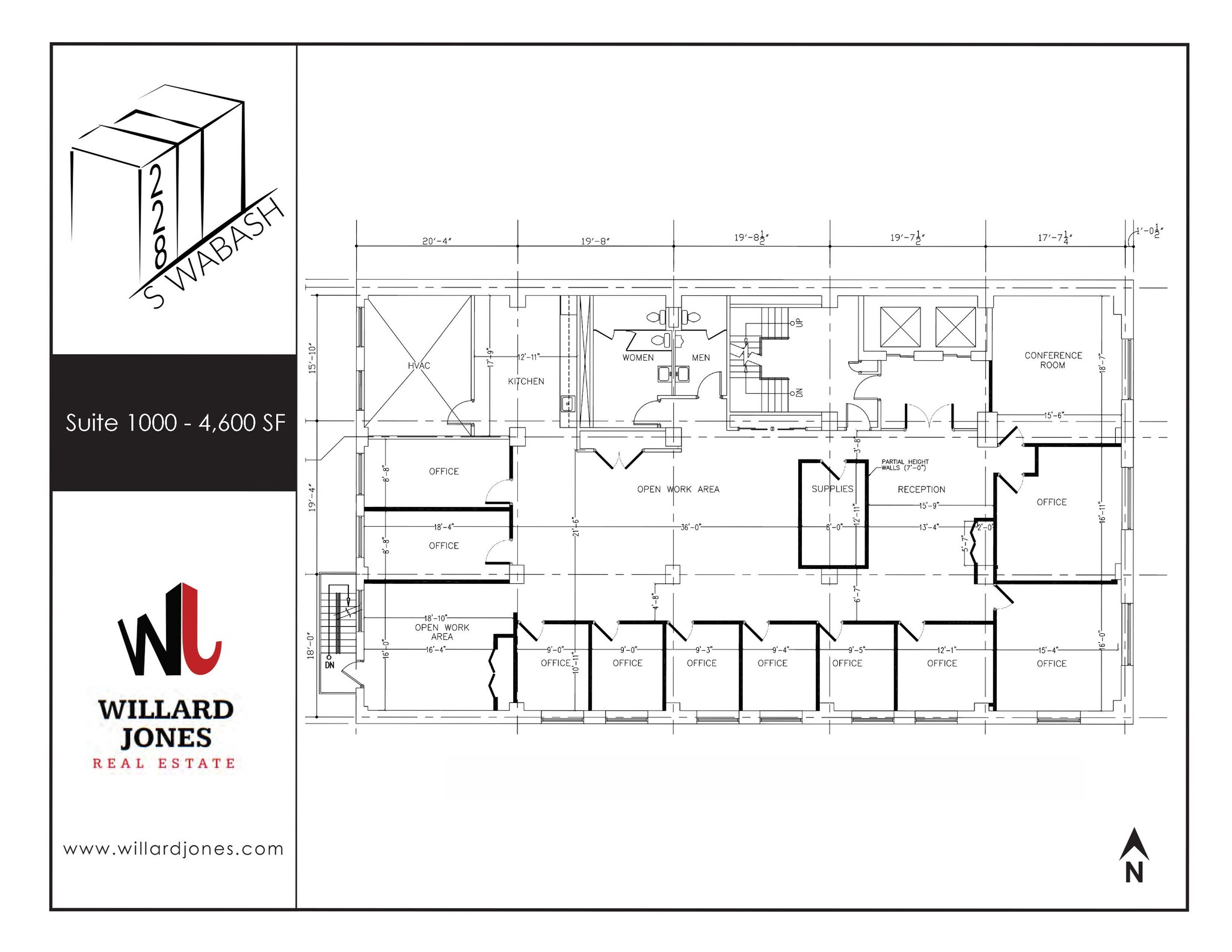 228 S Wabash Ave, Chicago, IL en alquiler Plano de la planta- Imagen 1 de 16