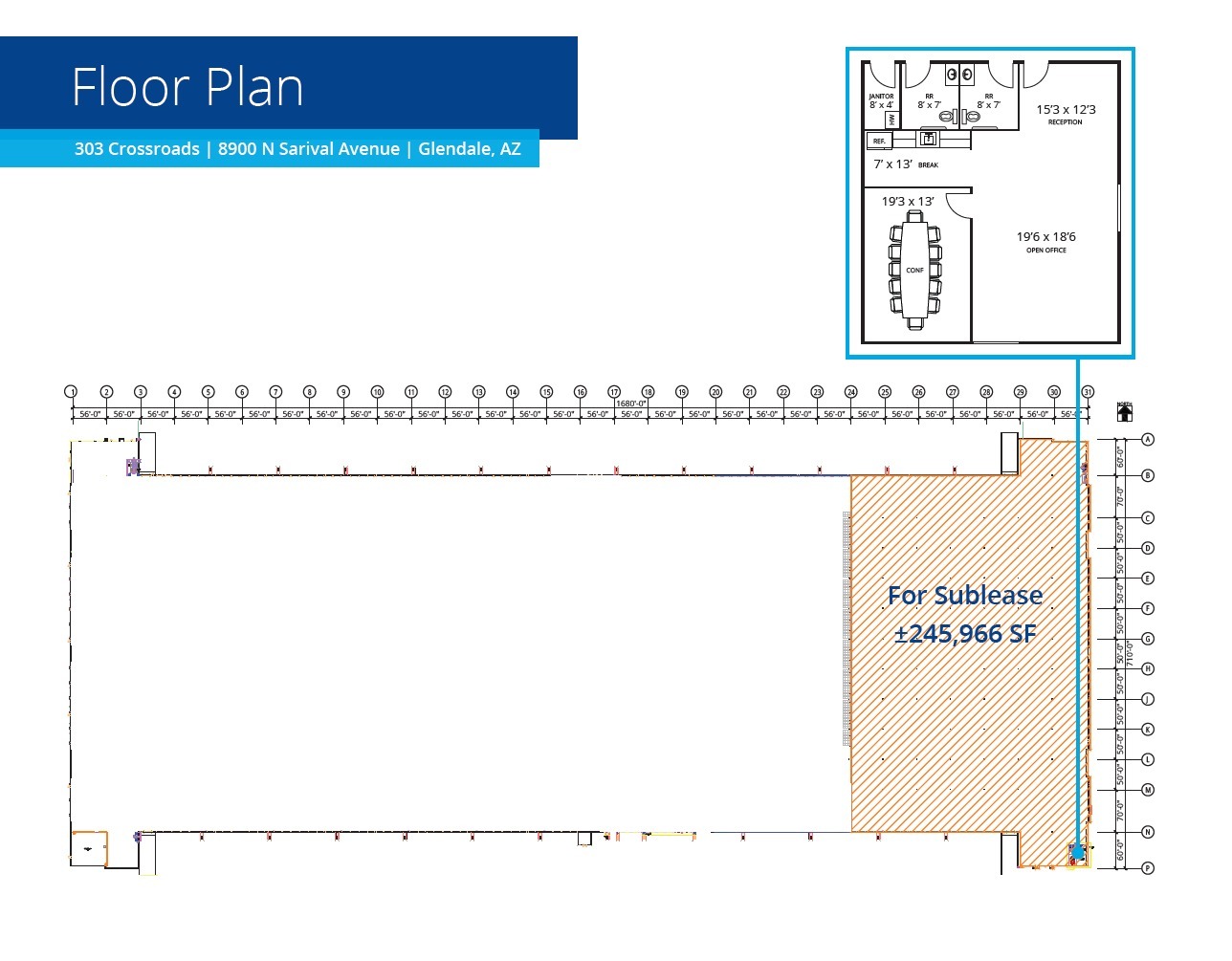 8900 N Sarival Ave, Waddell, AZ en alquiler Plano de la planta- Imagen 1 de 4