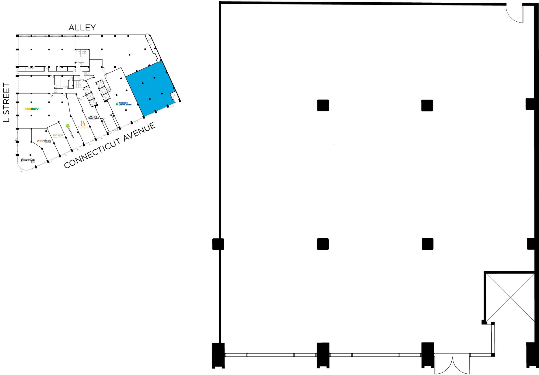 1025 Connecticut Ave NW, Washington, DC en alquiler Plano de la planta- Imagen 1 de 5