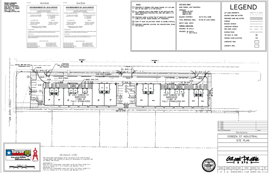 2337 Doreen St, Grand Prairie, TX en venta - Plano del sitio - Imagen 1 de 17