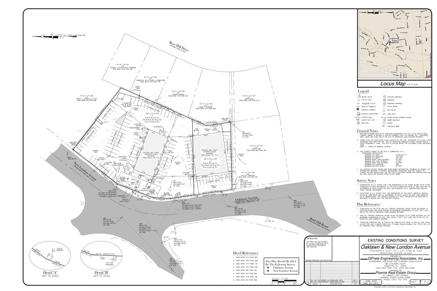 1200 Oaklawn Ave, Cranston, RI en alquiler - Plano del sitio - Imagen 2 de 2