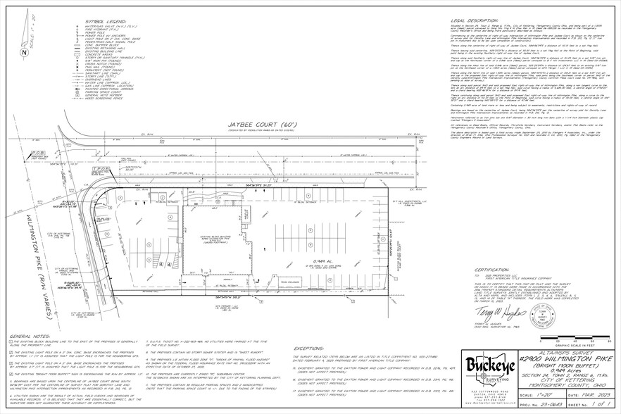 2900 Wilmington Pike, Kettering, OH en alquiler - Plano del sitio - Imagen 3 de 3