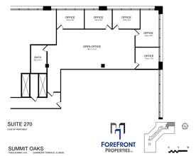 1 S 450 Summit Ave, Oakbrook Terrace, IL en alquiler Plano de la planta- Imagen 1 de 1