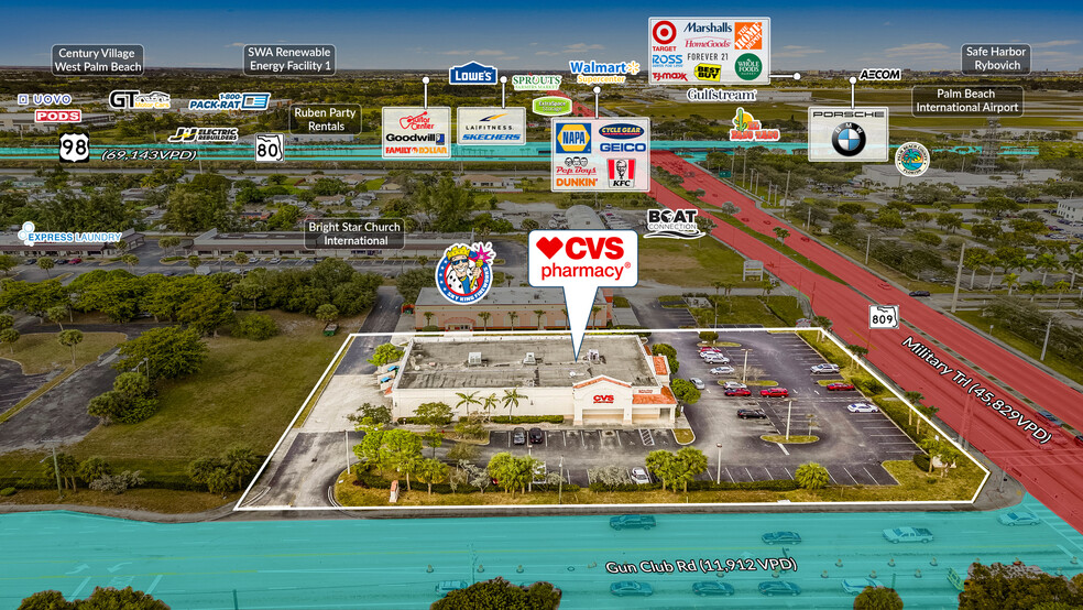 245 S Military Trl, West Palm Beach, FL en venta - Foto del edificio - Imagen 3 de 5