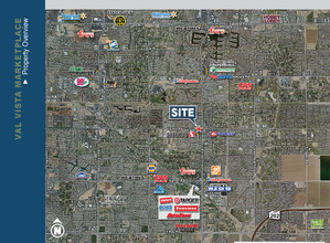 110 S Val Vista Dr, Gilbert, AZ - VISTA AÉREA  vista de mapa