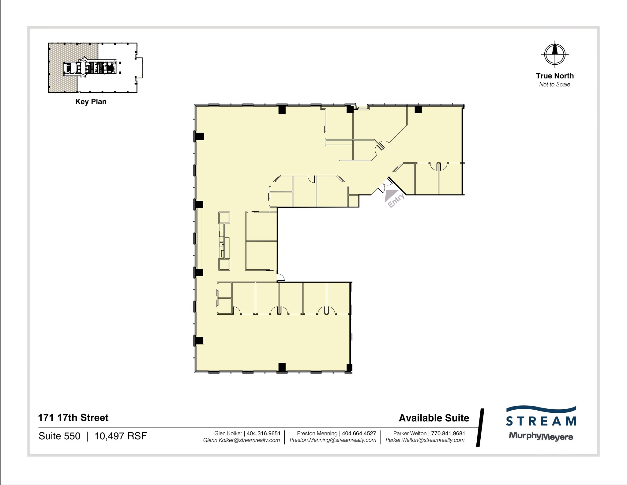 171 17th St NW, Atlanta, GA en alquiler Plano del sitio- Imagen 1 de 1