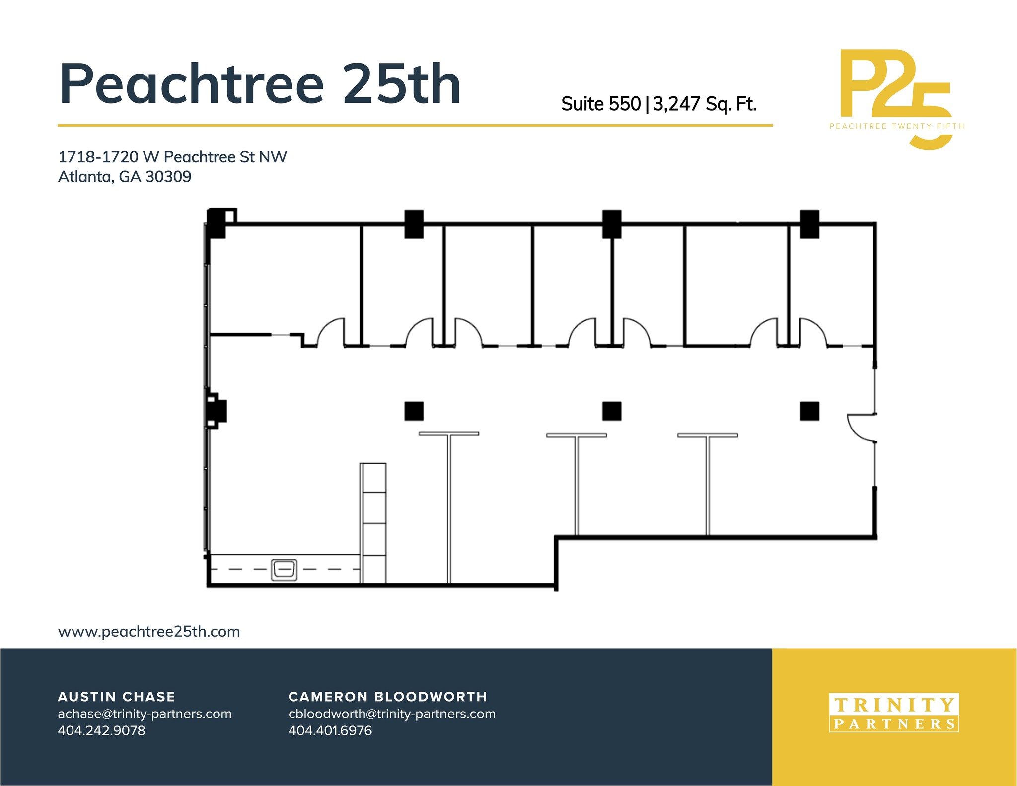 1718-1720 NW Peachtree St, Atlanta, GA en alquiler Plano del sitio- Imagen 1 de 1