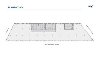 Avinguda Diagonal, 199, Barcelona, Barcelona en alquiler Plano de planta tipo- Imagen 1 de 2