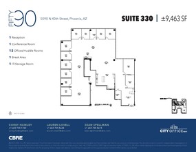 5090 N 40th St, Phoenix, AZ en alquiler Plano de la planta- Imagen 1 de 1