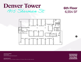 1905 Sherman St, Denver, CO en alquiler Plano de la planta- Imagen 1 de 1