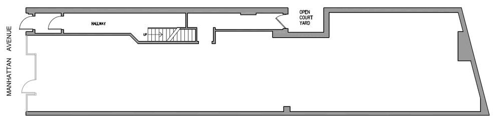 892 Manhattan Ave, Brooklyn, NY en alquiler - Plano de la planta - Imagen 2 de 2