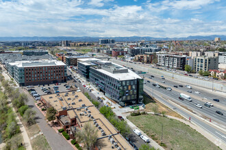 1701 Platte St, Denver, CO - VISTA AÉREA  vista de mapa - Image1