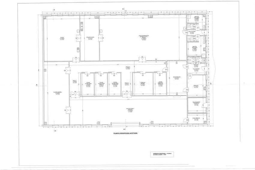 Nave en Guriezo en venta - Plano de la planta - Imagen 2 de 4