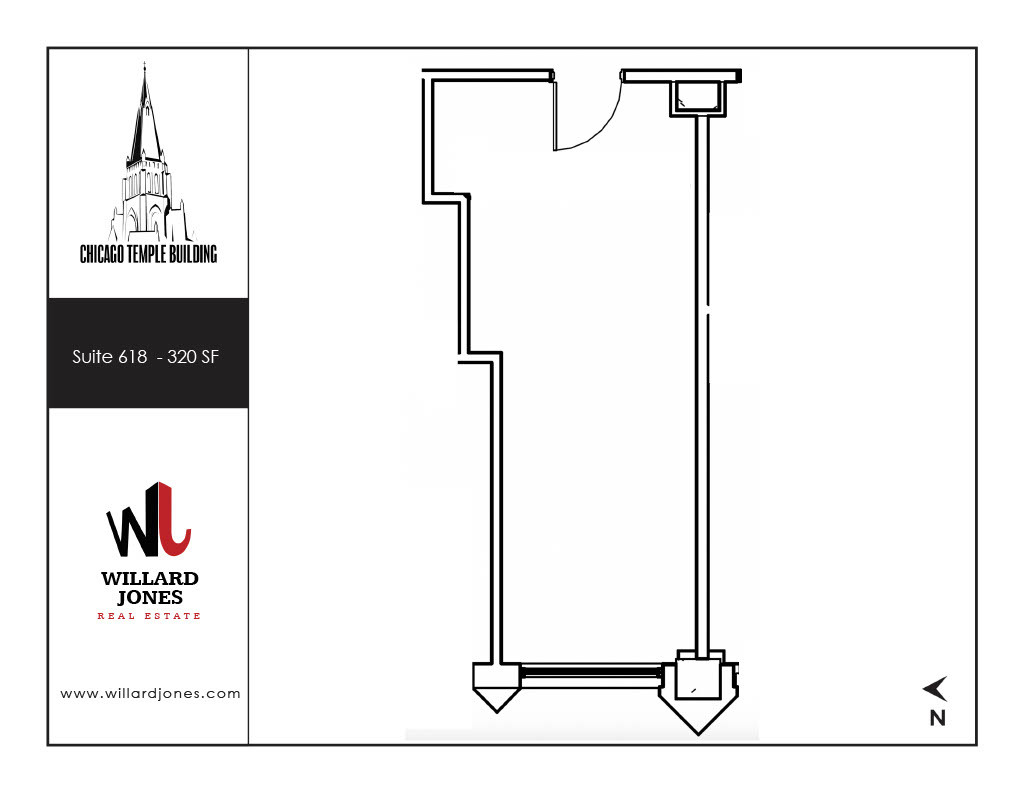 77 W Washington St, Chicago, IL en alquiler Plano de la planta- Imagen 1 de 1