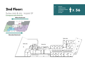 2500 Wilson Blvd, Arlington, VA en alquiler Plano de la planta- Imagen 1 de 1