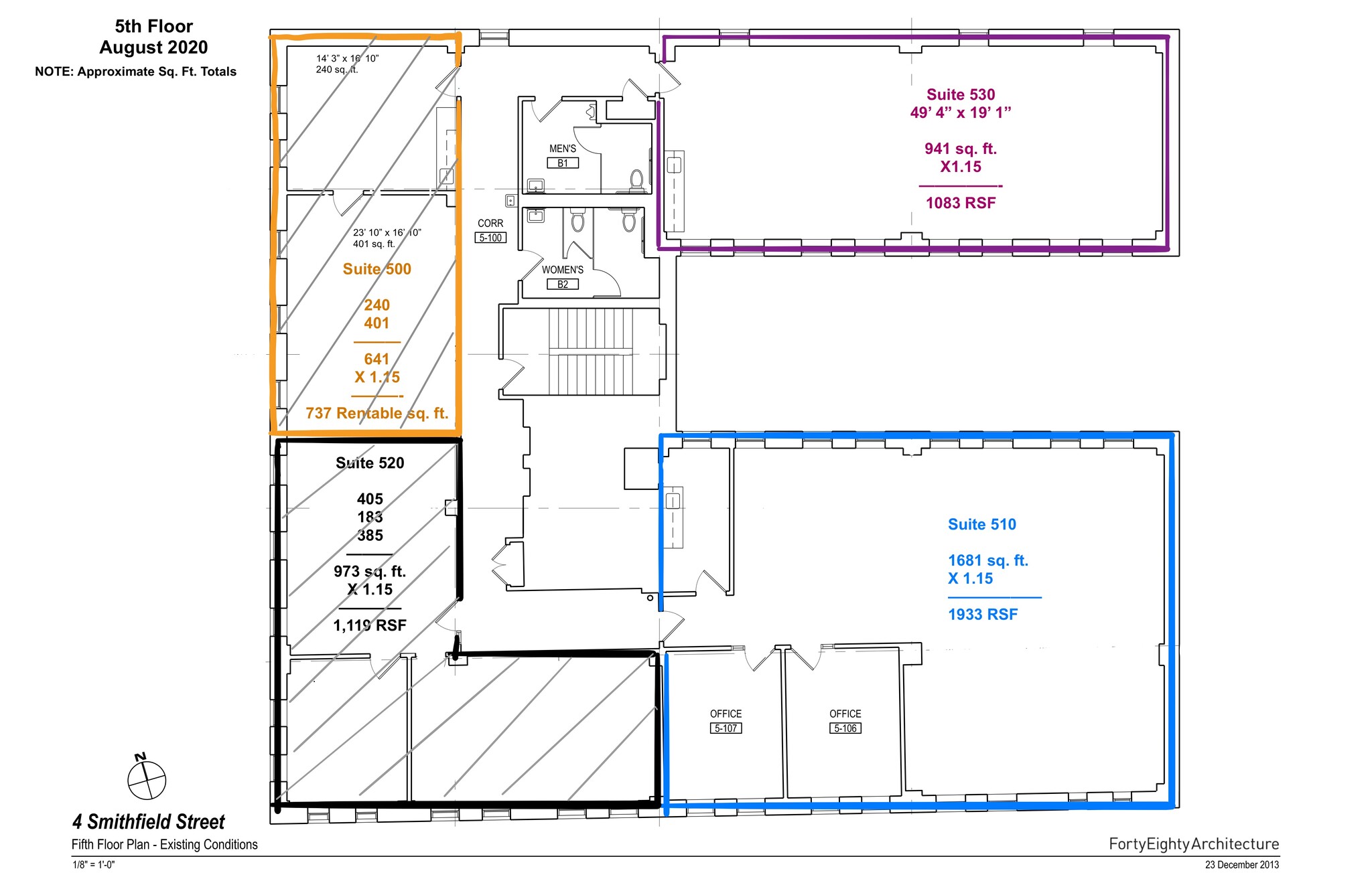 4-6 Smithfield St, Pittsburgh, PA en alquiler Plano de la planta- Imagen 1 de 7