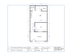 7768 Cumming Hwy, Canton, GA en alquiler Plano de la planta- Imagen 1 de 1