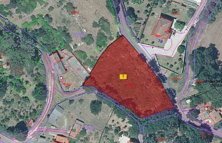 Terreno en Culleredo, La Coruna en venta - Plano de la planta - Imagen 3 de 8