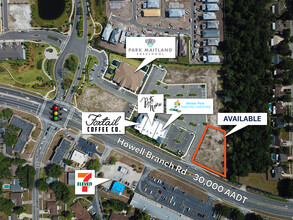 2470 Howell Market, Winter Park, FL - VISTA AÉREA  vista de mapa